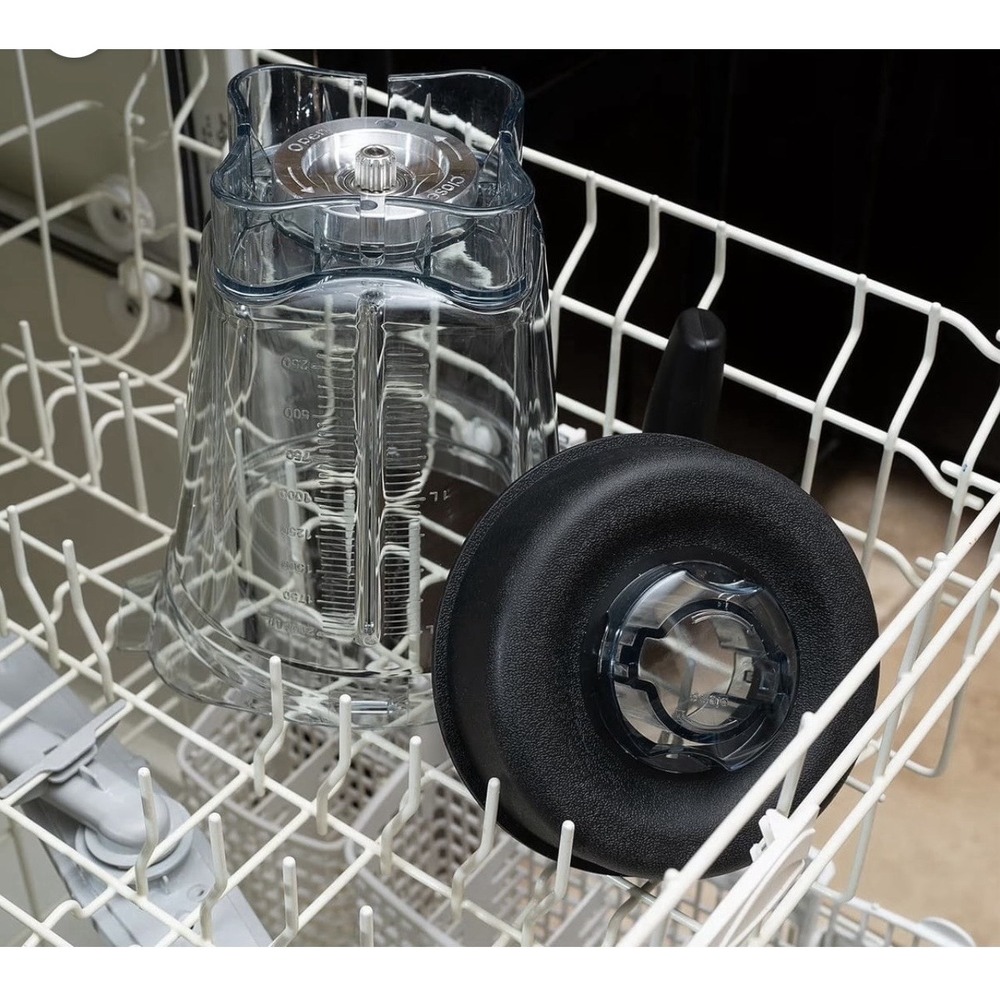 64oz Low-Profile Blender Pitcher Container Replacement for Vitamix Clear Black - Picture 6 of 11